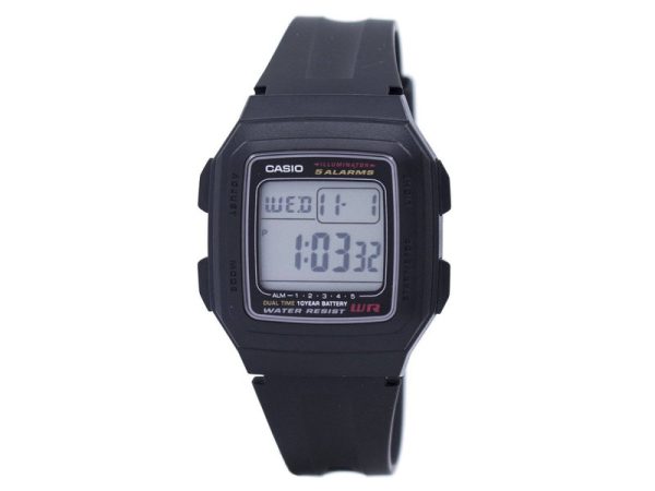 Rokas pulkstenis Casio F-201WA-1ADF