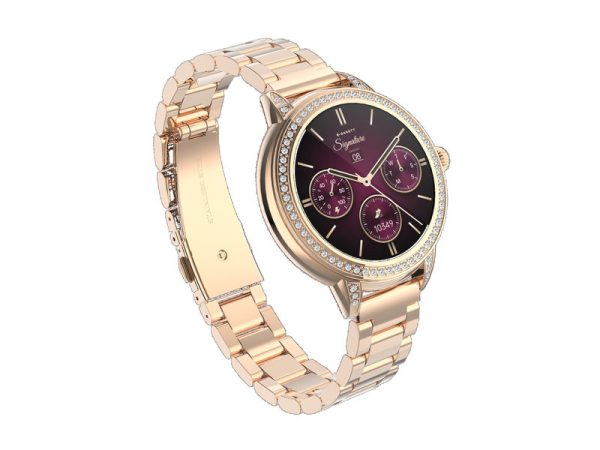 STELLA_RO_GLD_SLD Viedpulkstenis Garett Stella Rose Gold Solid Steel