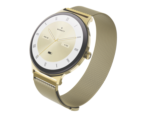 VERONA_2_MESH_GLOW_GLD Viedpulkstenis Garett Verona 2 Glow Gold Mesh steel